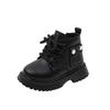 Autumn Winter Girl's Ankle Boot New Solid Color Versatile Children Fashion Boots Non-slip Thick Bottom Kids Causal Short Boots
