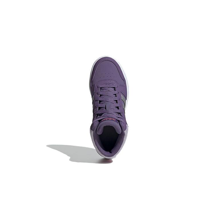 adidas Neo Hoops 2.0 Дышащие кроссовки средней высоты для скейтбординга детские Детские EH0170