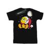 Looney Tunes Womens/Ladies Christmas Tweety Cotton Boyfriend T-Shirt