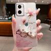For Motorola Moto G05 E15 Case 2024 Fashion Butterfly Flower Clear Soft Silicone TPU Capa Phone Cover For MotoG05 MotoE15 Fundas