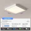 "Walnut Ceiling Lamp - Full Spectrum Eye Protection for Living Rooms & Bedrooms"