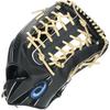 Asics Бейсбольные аксессуары Hardball GOLDSTAGE LYTE Baseball 3121B384 унисекс для взрослых 007 LH I-PRO Outfielder's (Черный/G Camel)