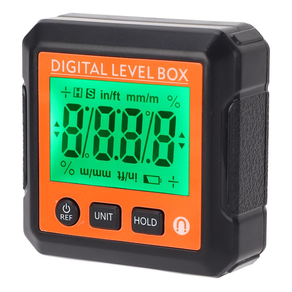 Цифровой уровень с магнитом, электронный угломер, инклинометр, транспортир для обработки древесины