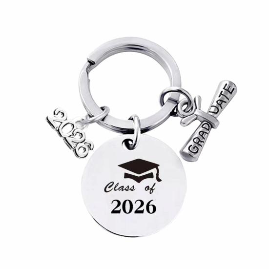 Выпускной брелок 2026 года Выпускники средней школы и колледжа Значимый выпускной брелок для нее и для него Выпускное украшение