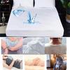 2026 New 99% Waterproof Bed Cover with Elastic Band Solid Fitted Sheet Smooth Breathable Mattress Pad Cover Anti Mites Bed Linens Multi Size