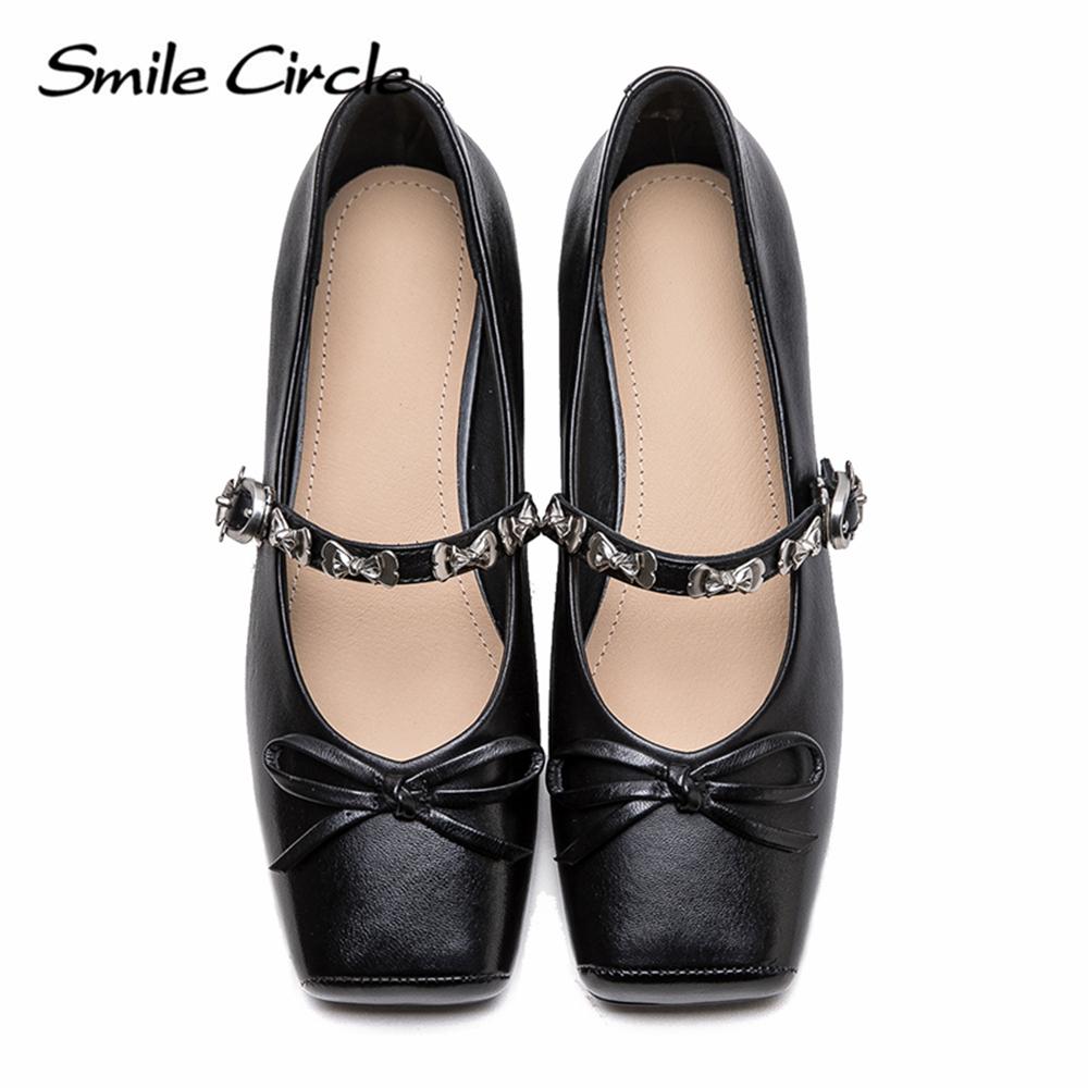 Женские туфли Мэри Джейн из натуральной кожи с квадратным носком и пряжкой на низком каблуке. Модная повседневная женская обувь.