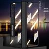 Прозрачный чехол для телефона Samsung Z Fold6 с креативной подставкой, магнитной петлей, полной защитой, гальваническим покрытием и ударопрочным дизайном.