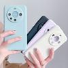 Liquid Silicone Phone Case Mate 60 Pro Full Coverage Pure Color Soft Touch Protective Cover