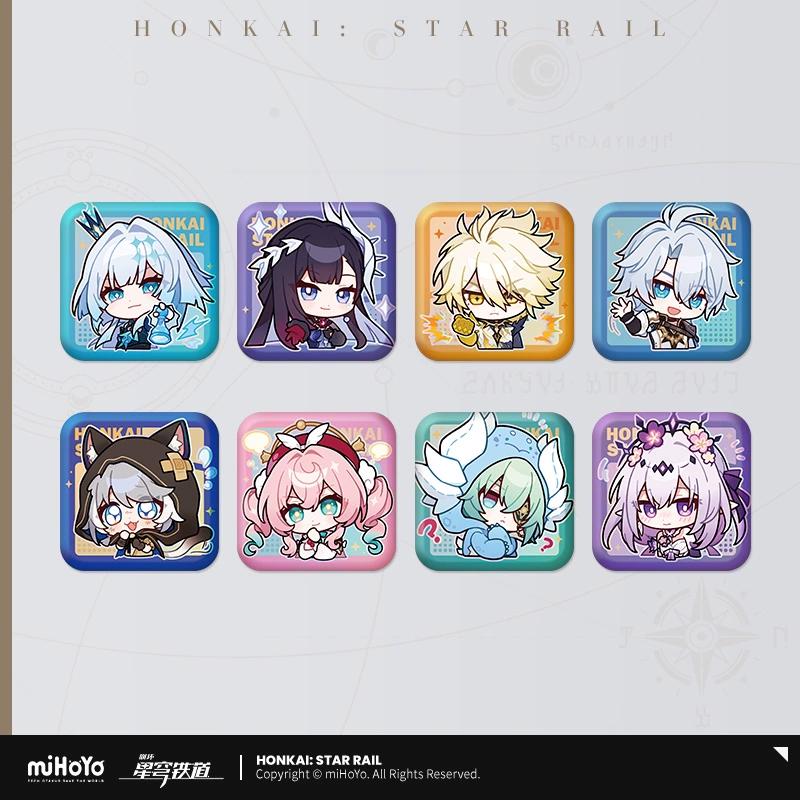 Sunsyea Официальный мерч Honkai Star Rail miHoYo Оригинальный Аутентичный Серия PMZLG Брелок Значок Phainon