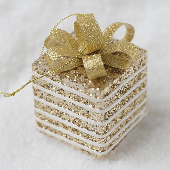 Украшение рождественской елки, полезный блестящий визуальный эффект, несколько стилей, подвесной кулон, реквизит для вечеринки для дома