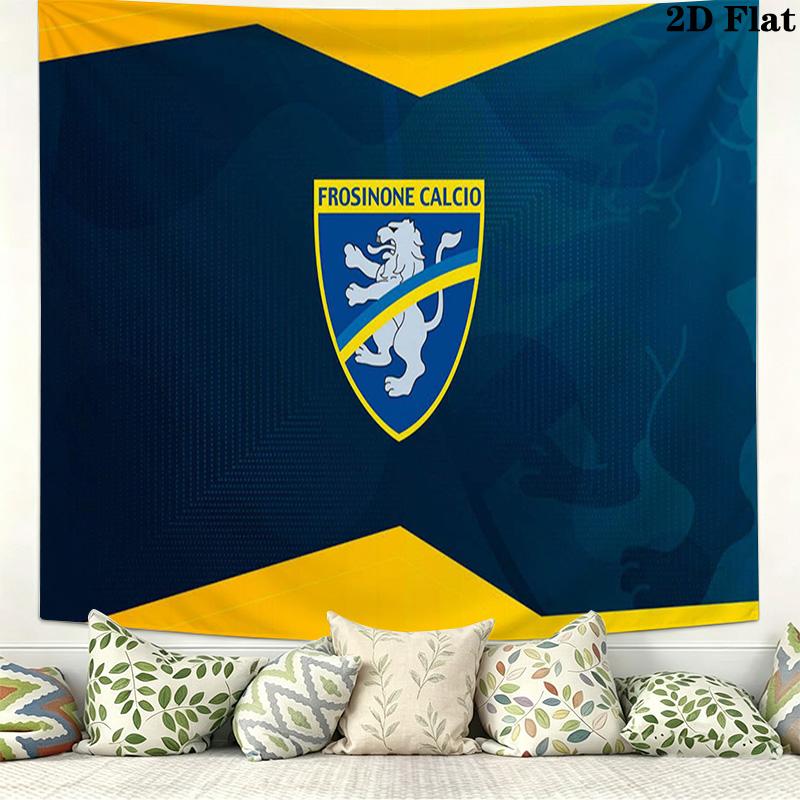 Frosinone Calcio Wall Tapestry Aesthetic Wall Hanging Printed Fabric Blanket Decorative Tapestries for Bedroom Living Room Home Decor