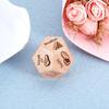 Date Night Food Decision Relationship Wooden Dice 12-sided Enhance Romantic Dinner Graphics Food Dice Decider