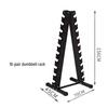 Longchan A-Type 10-Pair Dumbbell Rack