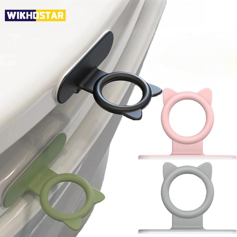 Toilet Seat Lifters Multifunction Silicone Self-Adhesive Cabinet Door Handle Avoid Touching Toilet Lid Handle Wc Accessories