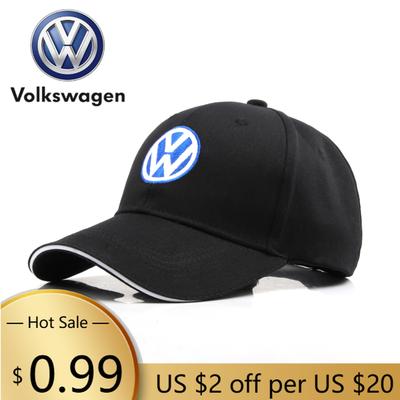 Для VOLKSWAGEN VW Новая Автомобильная Бейсболка Кепка с Козырьком Регулируемая Унисекс Летняя Папина Кепка Защита от Солнца Спортивные Бейсболки для Volkswagen GOLF