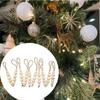 10 Pieces Wood Beads Easy To Use Rustic Practical, Boho Christmas Decors, for Bedroom Farmhouse