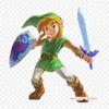 Link Between Worlds Link The Legend Of A Link Between Iron On Heat Transfer Printing Vinyl Patches Sticker for Clothes DIY Appliques Washable Patches