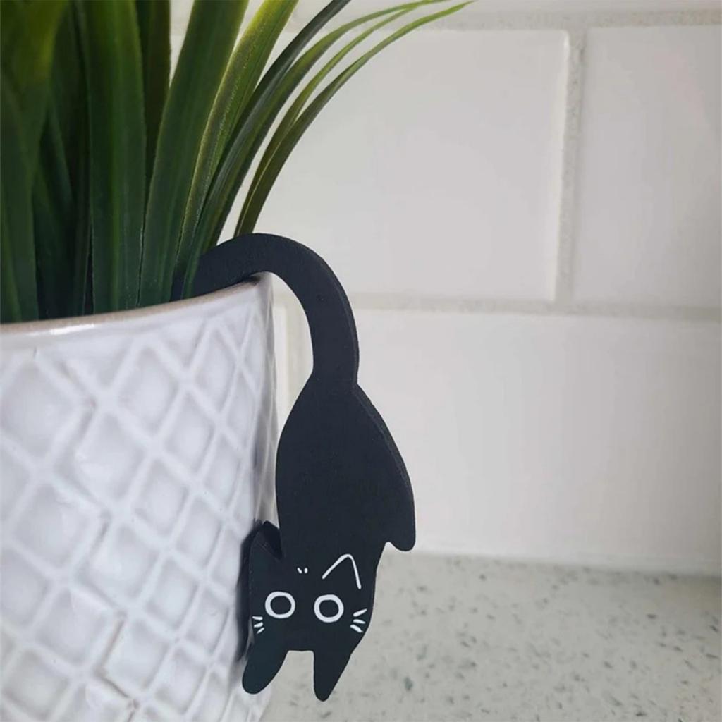 Garden Cat Plant Pot Accessories Hanging Flower Pot Decorations