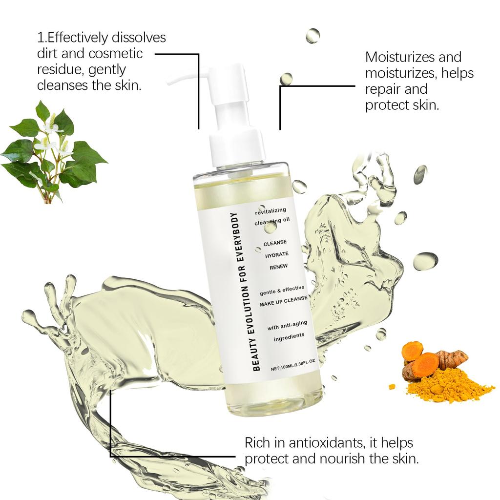 Deep Cleansing Moisturizing Moisturizing Makeup Remover Facial Cleanser Does Not Tighten The Gentle Ingredients Of Skin Care100ml