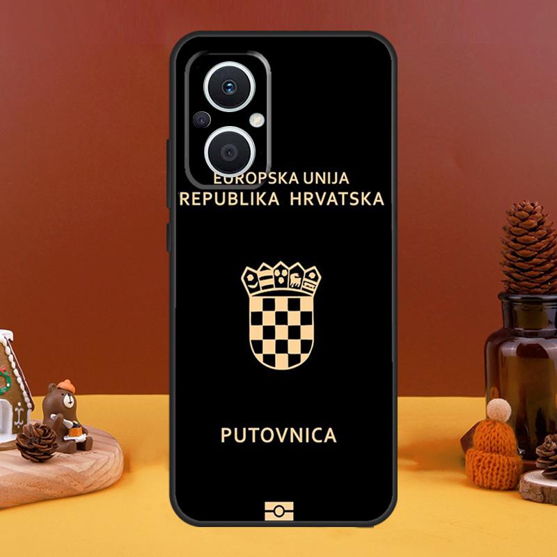 Croatia flag Case For OPPO Reno 8T 4Z 5Z 10 Pro 11 F 4 5 6 7 8 Lite OPPO Find X5 X6 Pro X2 X3 Lite Cover