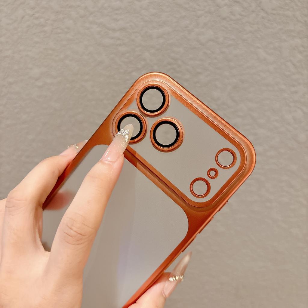 Матовый Frosted TPU Ударопрочный Чехол-бампер на весь корпус для iPhone 17 16 15 14Pro Max 17 Pro Air Мягкая Защита Камеры Ультратонкий Чехол