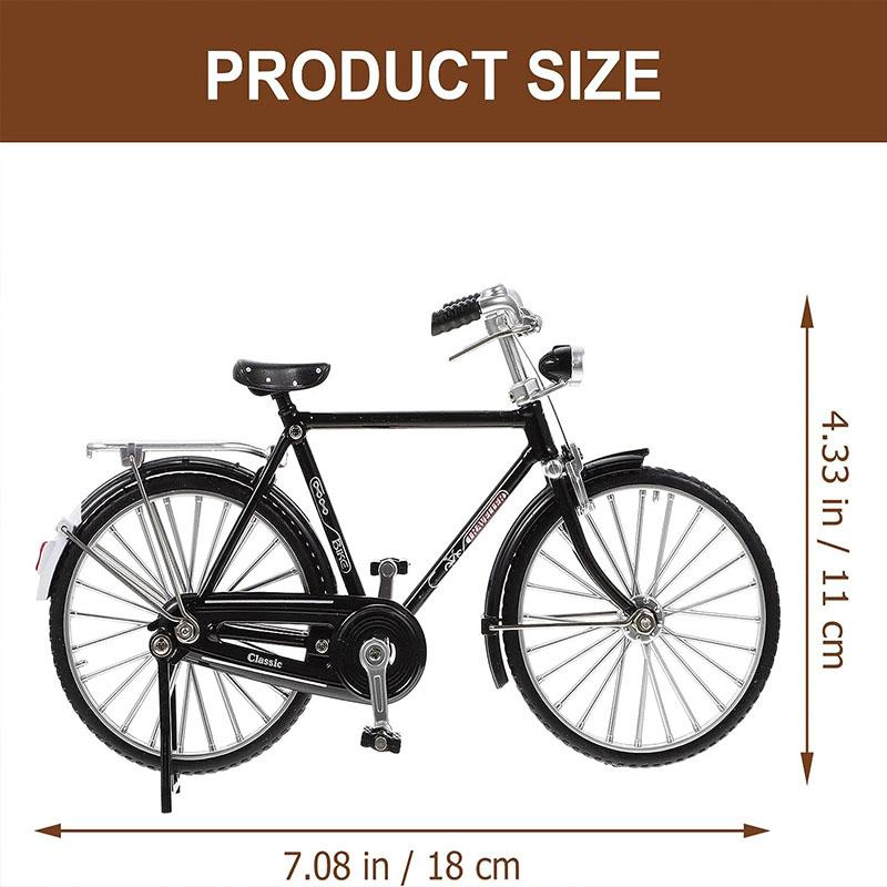 Велосипедное украшение с надувным насосом и портфелем для домашнего декора