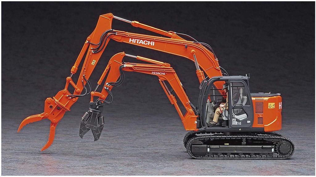 Hasegawa Спецификация двухрукавной машины Hitachi Construction Machinery Astaco NEO, пластиковая модель SW04 1/35