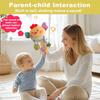 Силиконовый цыпленок с веревочкой, прорезыватель для зубов, развивает распознавание цветов, координацию рук и глаз, моторику, подарок на день рождения