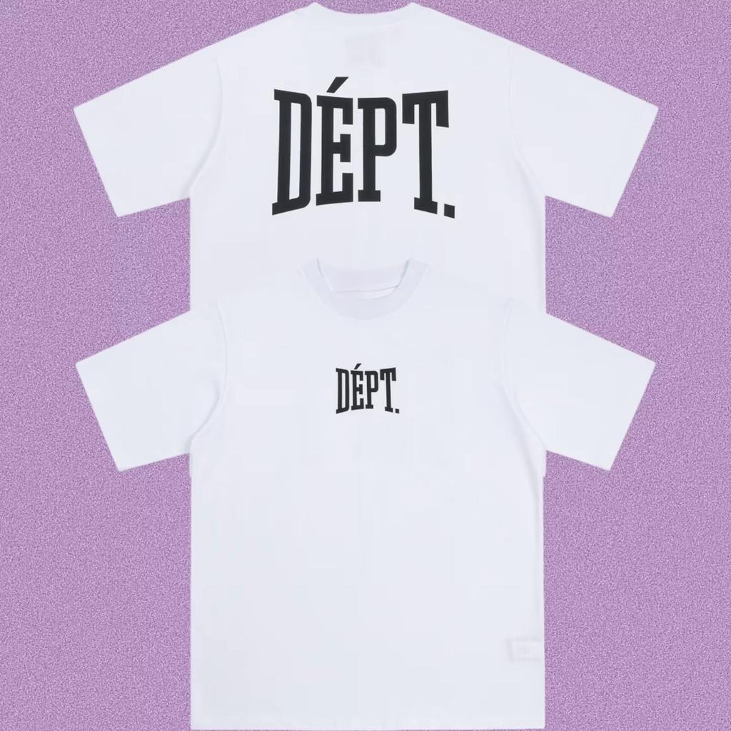 Hot Gall 2026 Ery Dept Short-sleeved Correct Version Letter Print American Casual High Street Cotton T-shirt Trendy