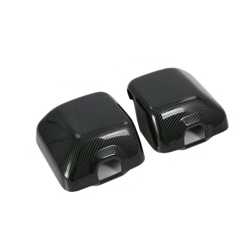 Для Jeep Wrangler JL 2018 боковая дверь, зеркало, крыло, крышки заднего вида, стильная накладка из углеродного волокна, формовочная крышка автомобиля, Стайлинг