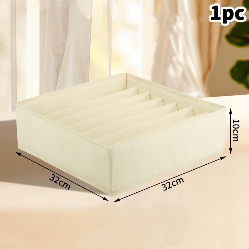 Ящик для хранения нижнего белья, носков, бюстгальтеров, органайзер для хранения одежды, сумка для нижнего белья, бытовая коробка для гардероба, органайзер для ящика шкафа