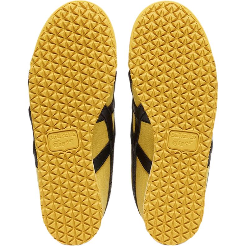 ONITSUKA TIGER Mexico 66 Слипоны Удобные Универсальные Повседневная обувь Детские кроссовки Желтый Черный 1184A085-751
