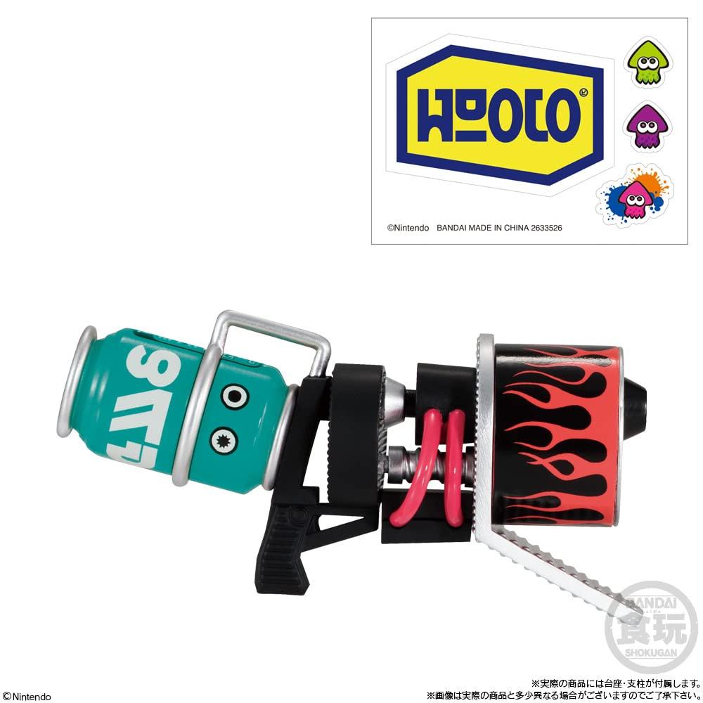 Splatoon Weapon Collection Ikasu Reprint with Stickers Candy Gum (8 Pieces) Toys/Chewing (Splatoon)