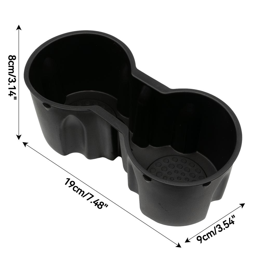 Подстаканник для центральной консоли, ящик для хранения, нетоксичный для модели Tesla 3 года 2021 2022, идеально подходит для водонепроницаемых аксессуаров для салона автомобиля