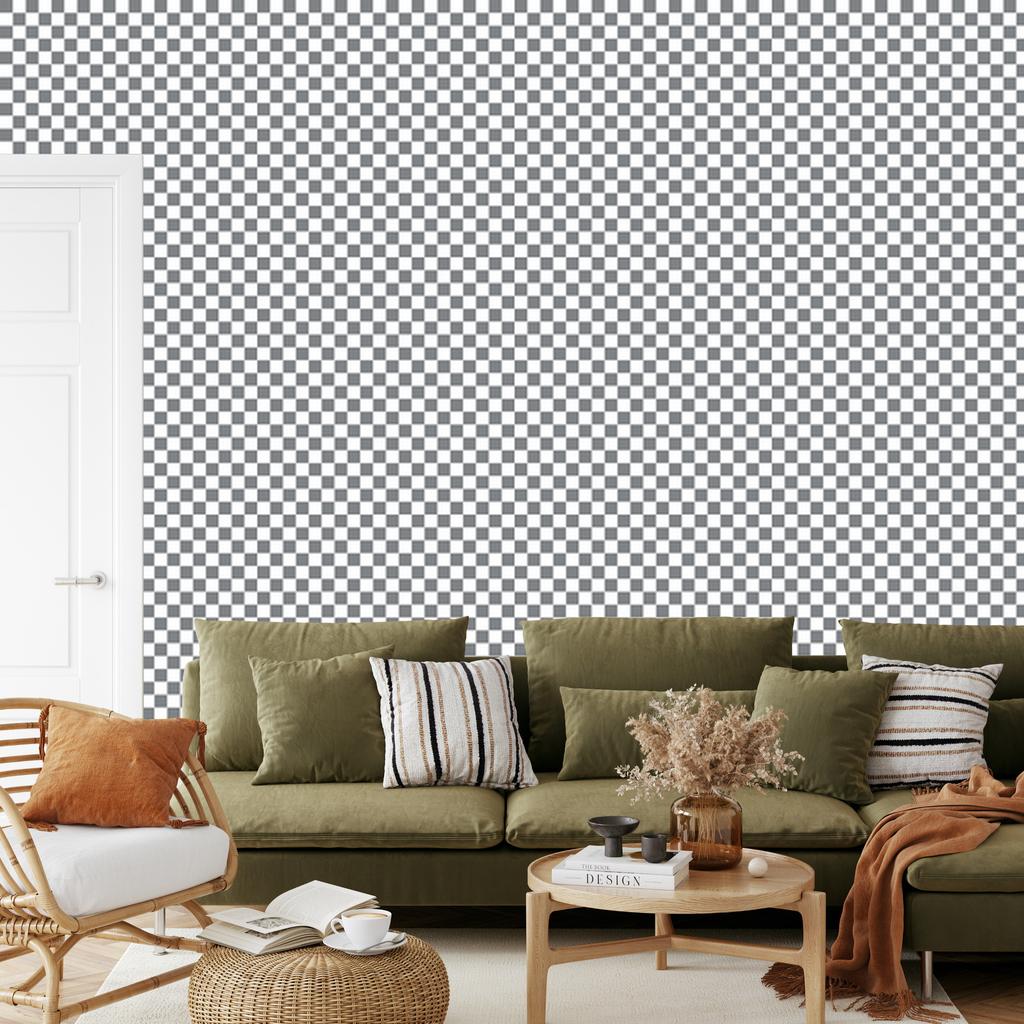 Checkerboard wallpaper light gray, gray and white 50x1000