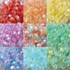 Clear Pinball Machine Charms Glass Beads Aquarium Toy Glass Marbles Balls Fish Tank Vase Decor