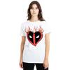 Unisex Adult Flaming Heart T-Shirt