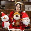 Pillow Animal Doll Elk Stuffed Toys Santa Claus Plush Toys Christmas Plush Toys Snowman Plush Toy