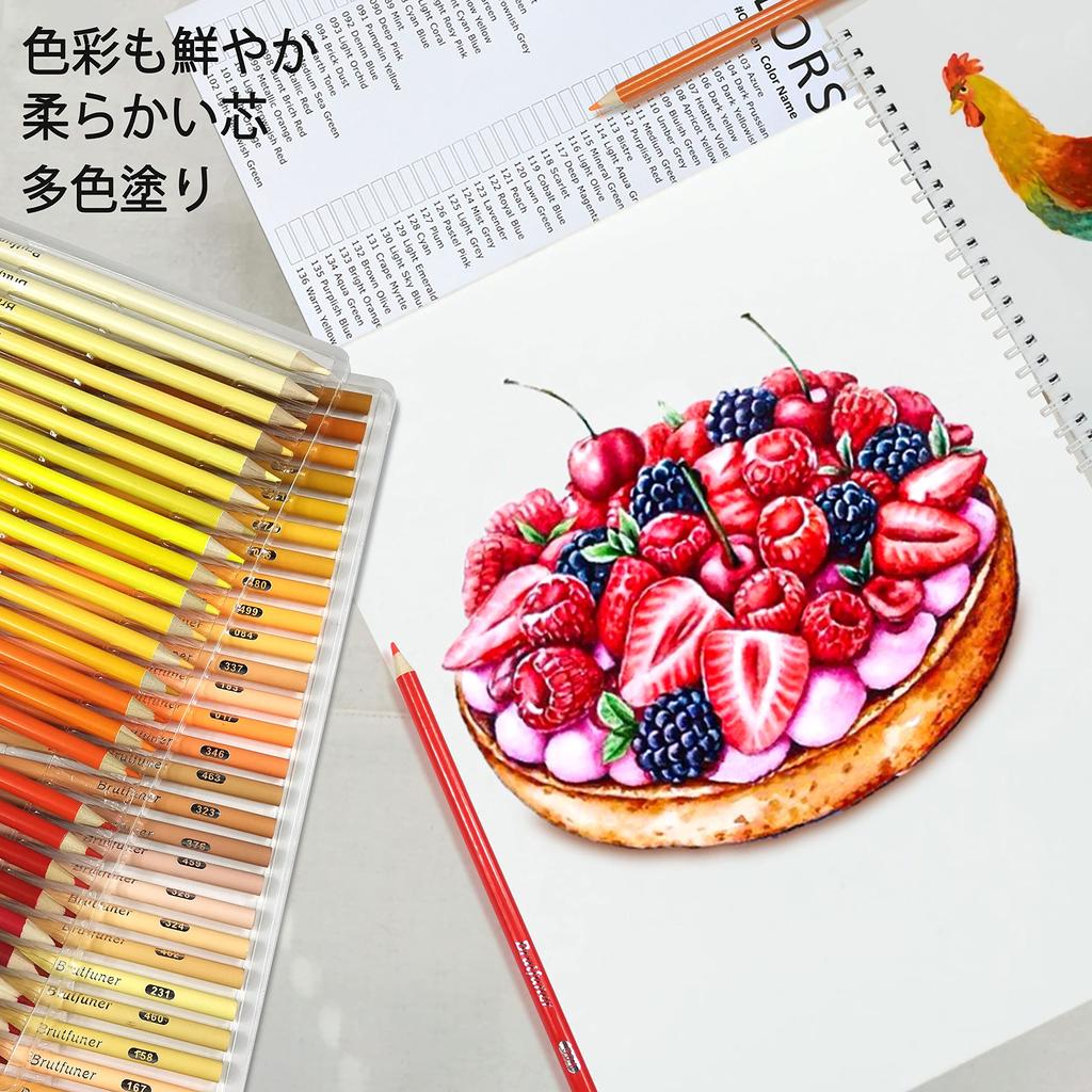 Colored Pencils Set of 520 Colors Colored Pencils Professional Soft Lead Colored Pencil Set Ideal for Coloring and Painting for and Artists Oil-Based