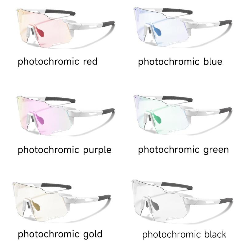 Photochromic Goggles Unisex Cycling Sports Eyewear Men Outdoor Day And Night Biking Glasses