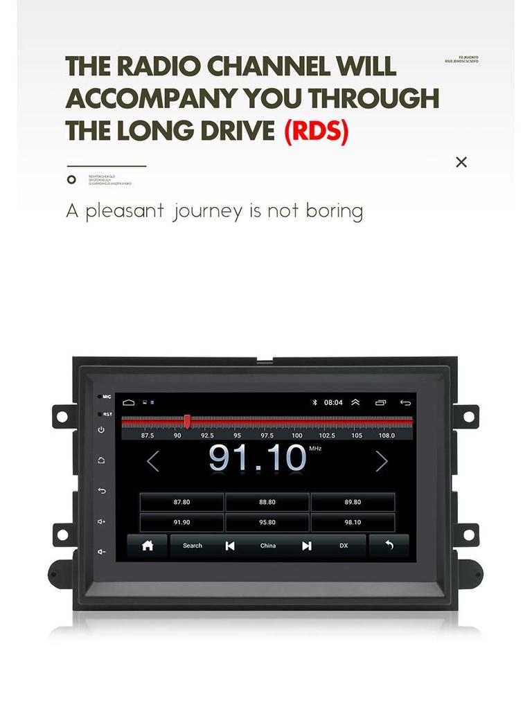 7-Inch Android Bluetooth MP5 Player for Ford F150