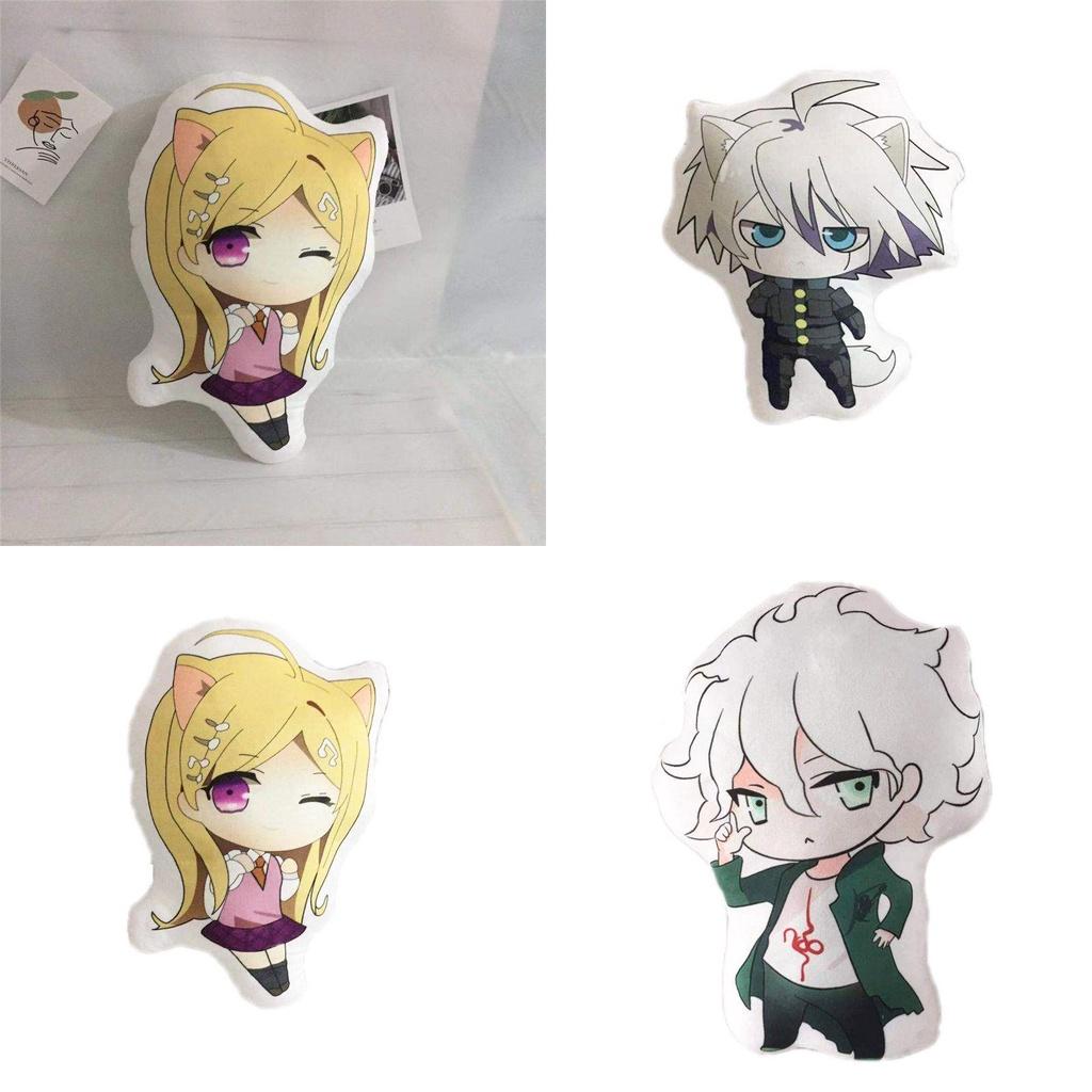 Очаровательная плюшевая игрушка Danganronpa, мягкая набивная подушка с Нанами Чиаки и Нагито Комаэдой
