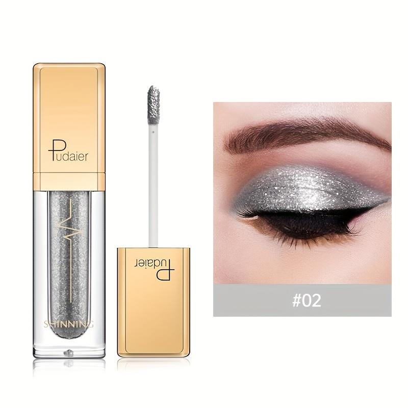 Make Up Liquid Eyeshadow Waterproof Glitter Pigments Purple Gold Metalic Women Beauty Gel Eye Shadow Cream 18 Colors Makeup Shimmer Shadow