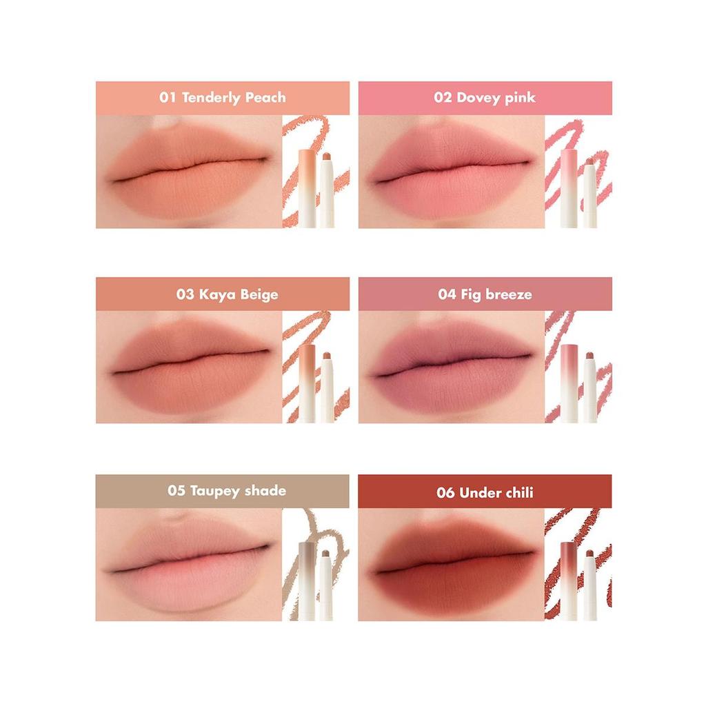 Rom&nd Romand  КАРАНДАШ ДЛЯ ГУБ LIP MATE 0.5г/0.02oz (6 вариантов цвета)