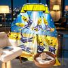Bananas in Pyjamas Print Blanket - Soft & Comfortable, for Bedroom, Travel, Sofa, Home Decoration - Birthday Christmas Gift for Friend