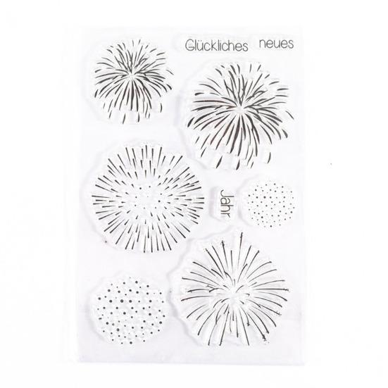 Рождественские штампы Набор штампов Изготовление открыток своими руками Фестивали Альбом Скрапбукинг Дни рождения Поздравительная открытка Простой в использовании трафарет