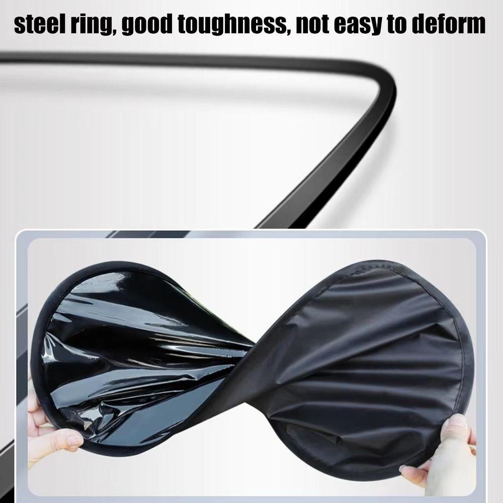 Sun Protection Car Side Window Sun Shade Electrostatic Adsorption Auto Side Curtain Universal