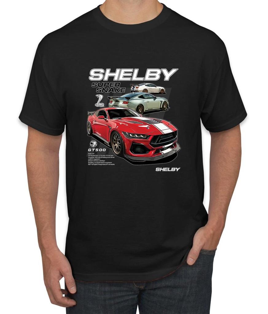 Shelby Super Snake GT500Powered by Ford Motors Men's T- Shirt