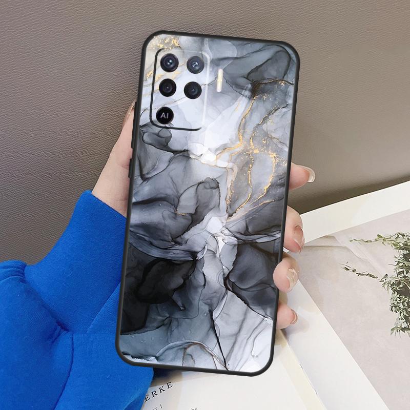 Пляжный Пастельный Абстрактный Чехол Для Oppo A76 A16 A96 A17 A18 A60 A80 A40 A38 A58 A78 A98 A94 A74 A54 A15 A57 A77 A5 Pro