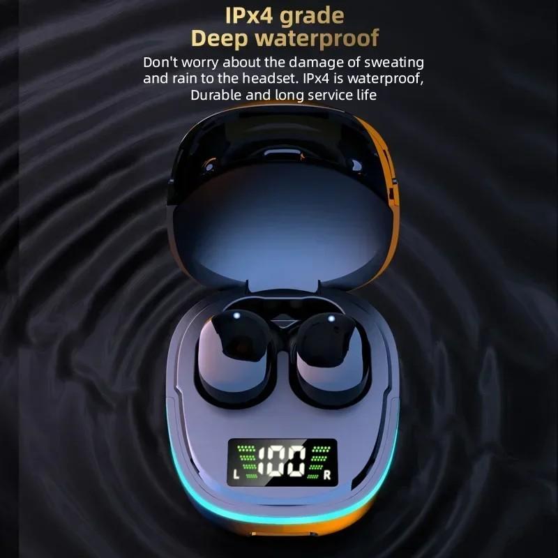 TWS G9S Bluetooth наушники беспроводные наушники HiFi гарнитура водонепроницаемые шумоподавляющие спортивные наушники с микрофоном для смартфонов
